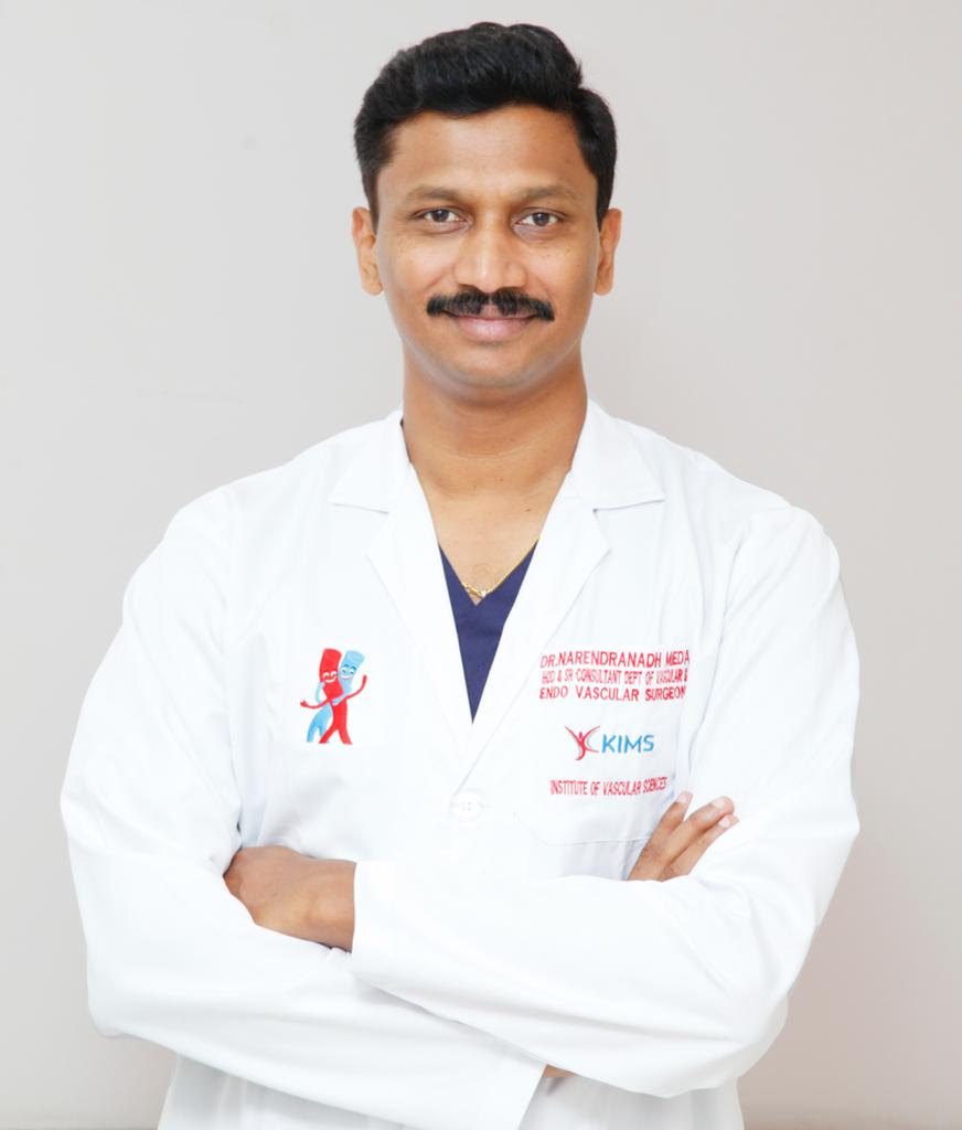 Dr. Narendranadh Meda - vascular surgeon in Hyderabad for varicose vein treatment